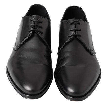 Dolce & Gabbana Schwarze Derby Schuhe für formelle Anlässe