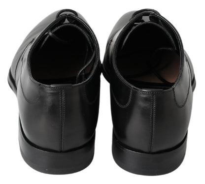 Dolce & Gabbana Schwarze Derby Schuhe für formelle Anlässe