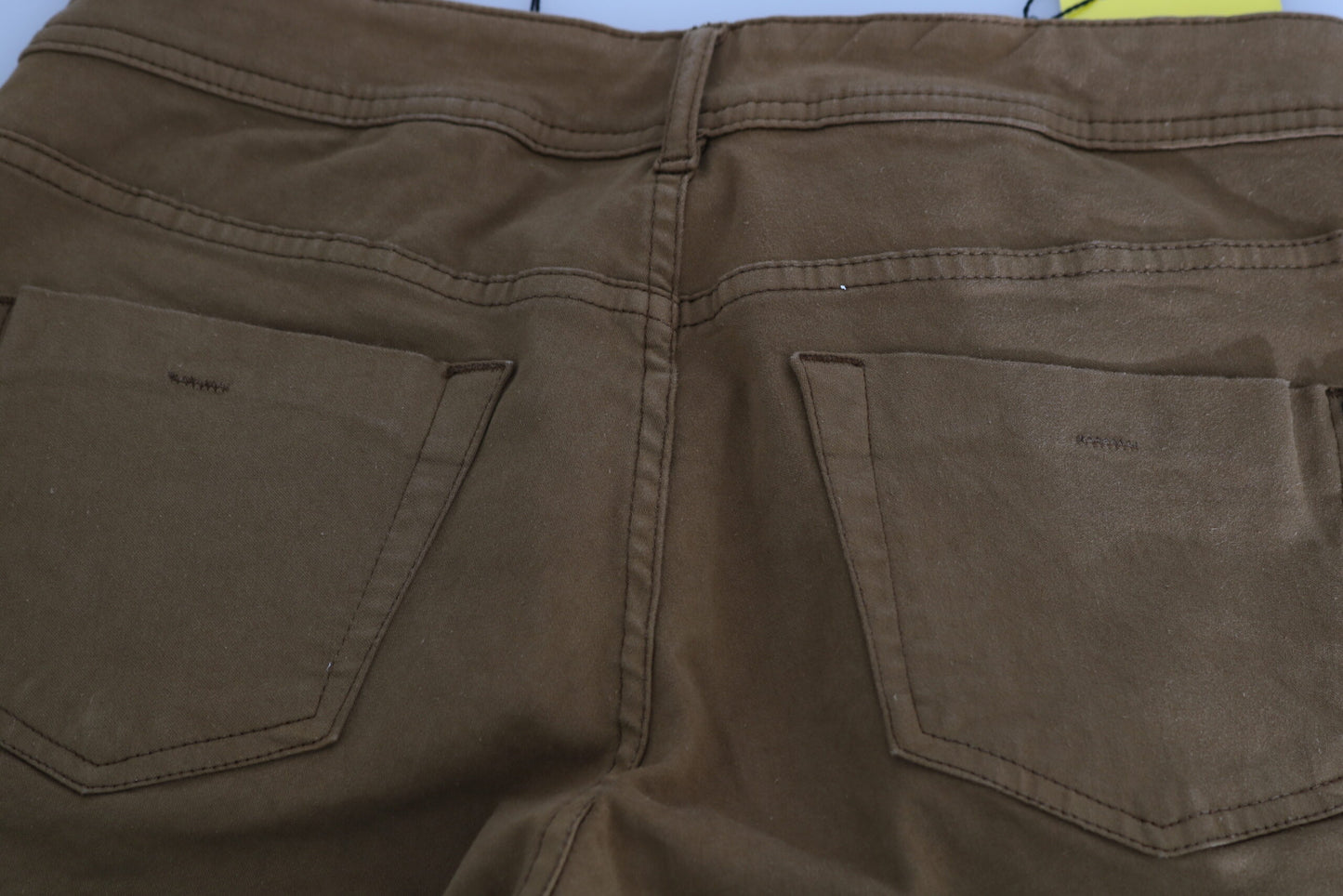 PLEIN SUD Chic mid-waist cotton skinny pants