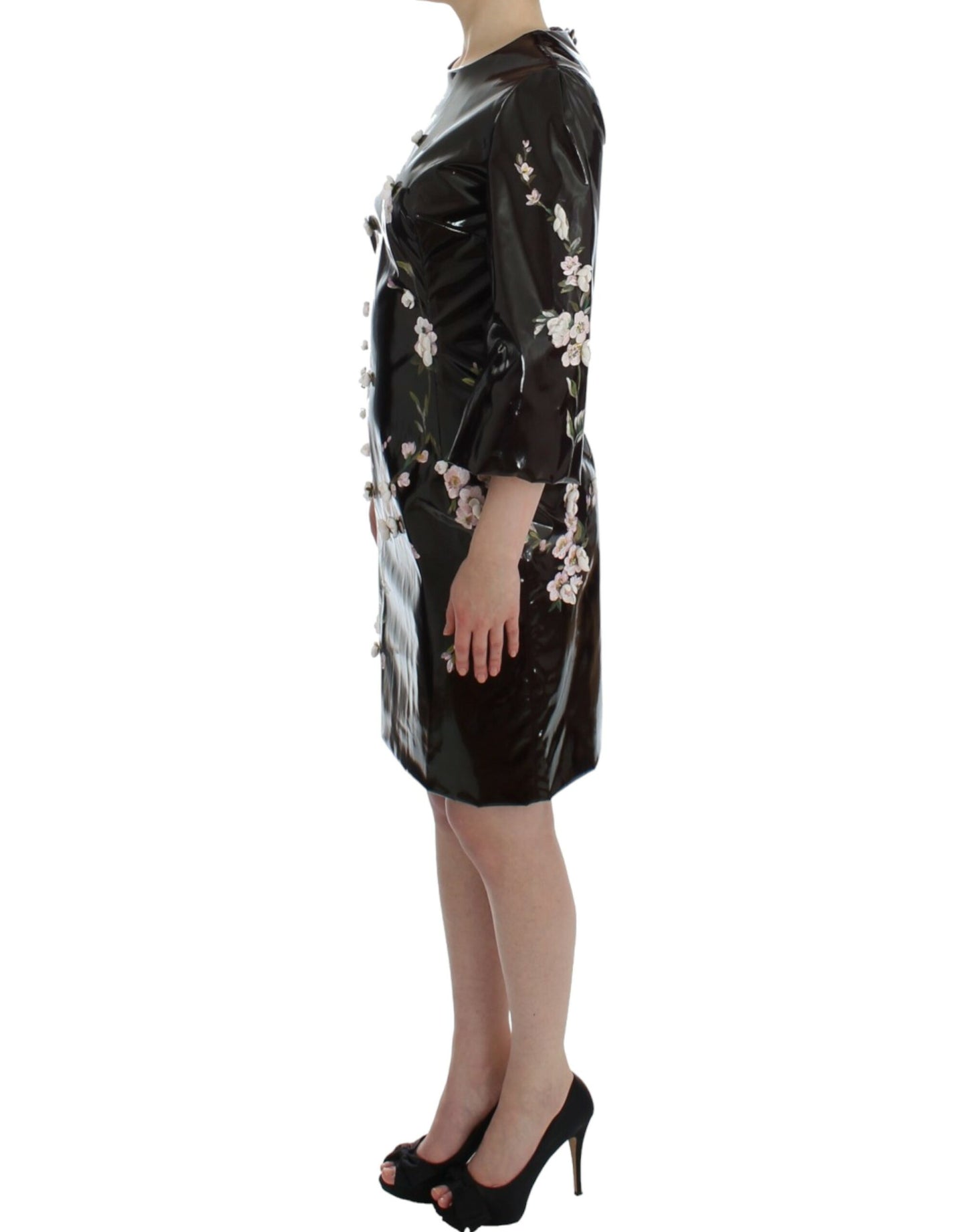 Dolce &amp; Gabbana Elegant Floral Sheath Dress Cocktail Dress