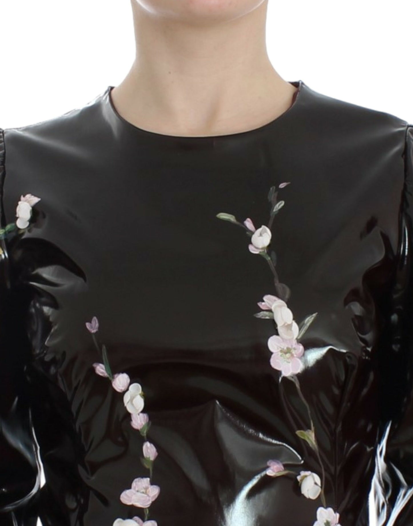 Dolce &amp; Gabbana Elegant Floral Sheath Dress Cocktail Dress