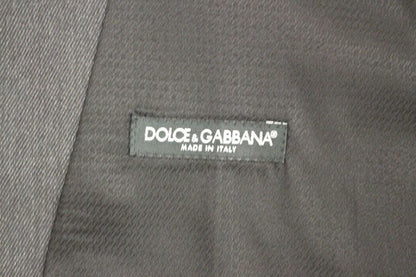 Dolce & Gabbana Graue Wolle Formal Dress Vest Gilet Weste