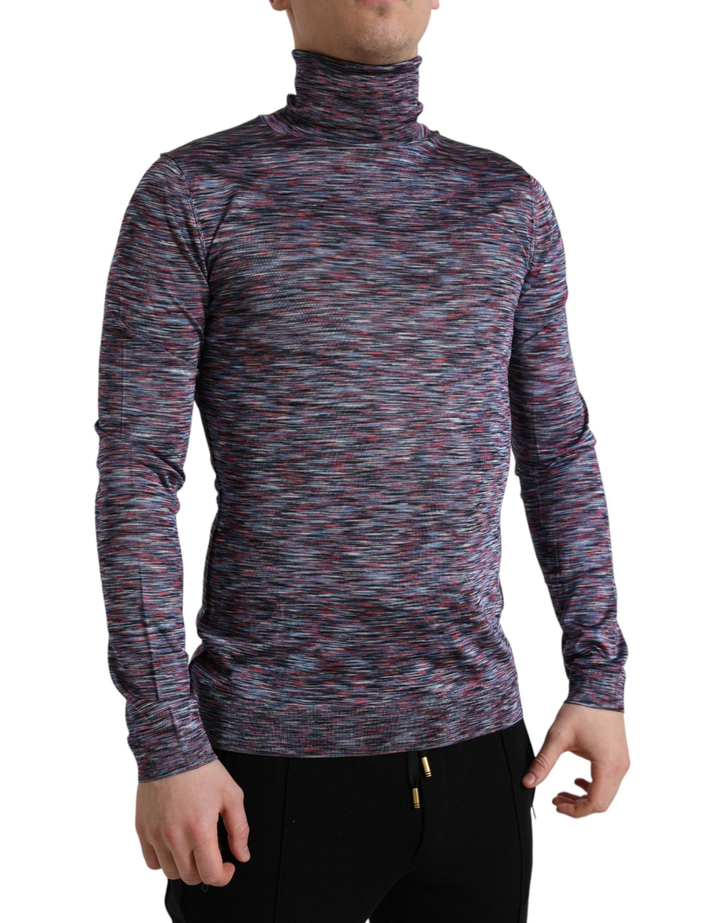 Dolce & Gabbana Blaulila Rollkragenpullover Pullover