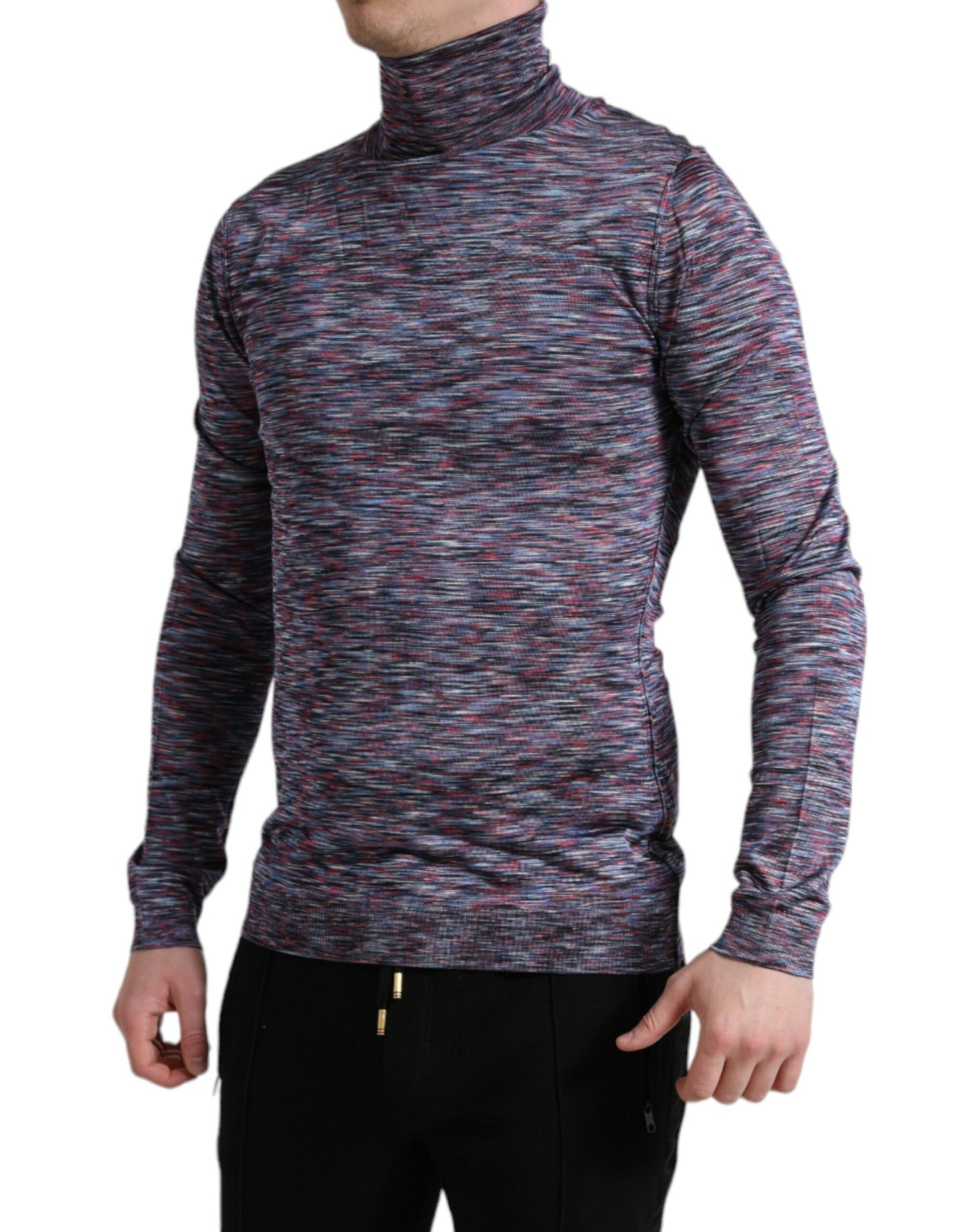 Dolce & Gabbana Blaulila Rollkragenpullover Pullover