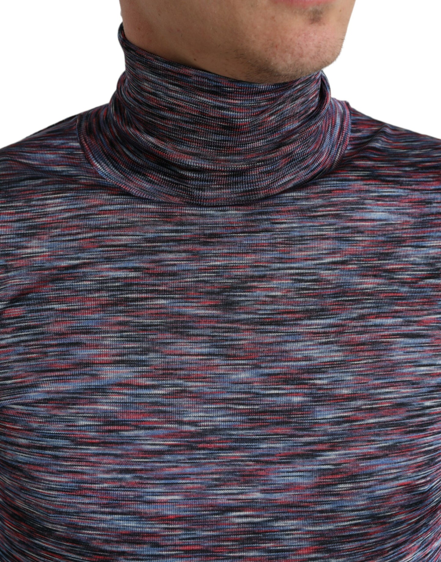 Dolce & Gabbana Blaulila Rollkragenpullover Pullover