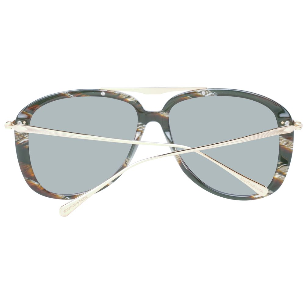 Scotch & Soda Schwarze Männer Sonnenbrille