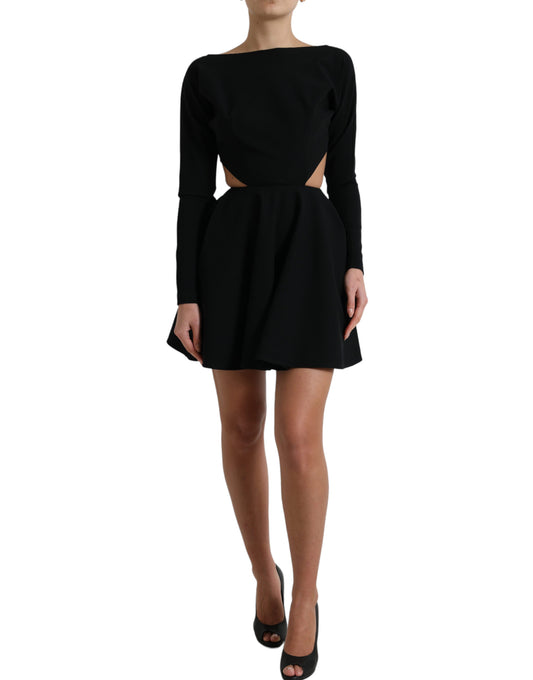 Dolce &amp; Gabbana Elegant cut-out A-line mini dress