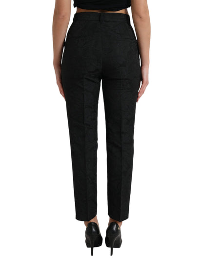 Dolce &amp; Gabbana High-waisted tapered elegance trousers
