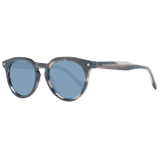 Scotch & Soda Schwarze Männer Sonnenbrille
