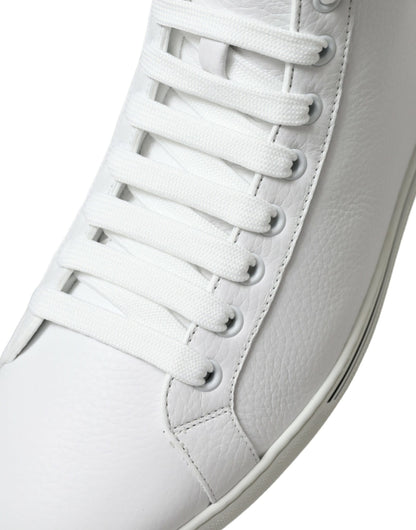 Dolce & Gabbana Weiß Saint Tropez High Top Männer Turnschuhe Schuhe