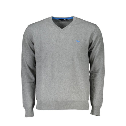 Harmont & Blaine Raffinierter Pullover mit V-Ausschnitt aus Baumwollmischung