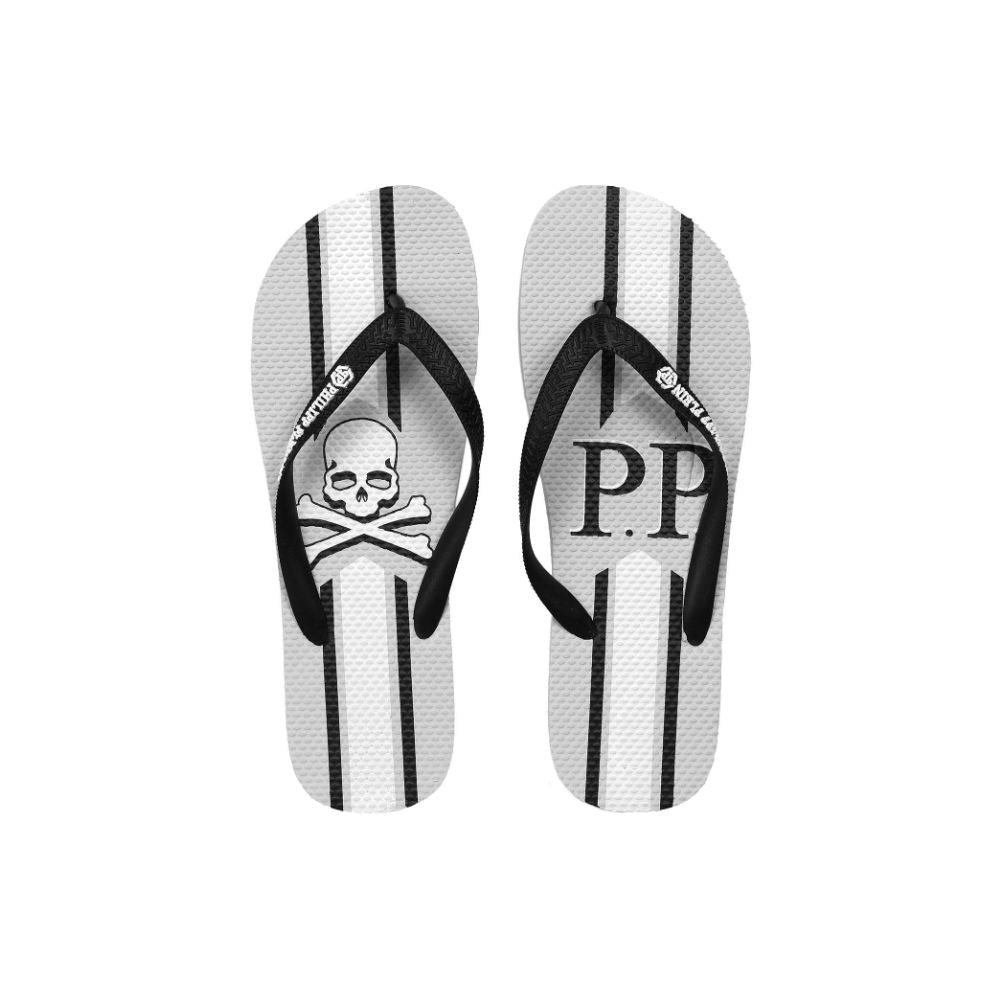 Philipp Plein Graue Polyester Damen Sandale