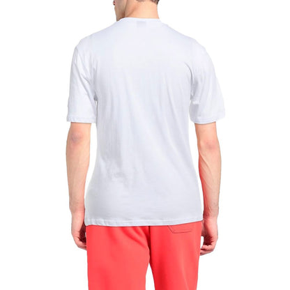 North Sails Elegantes Logo-T-Shirt aus weißer Baumwolle
