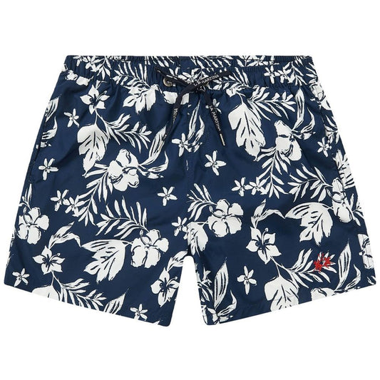La Martina Blaue Polyester Herren Bademode