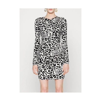 Love Moschino White Viscose Women's Dress
