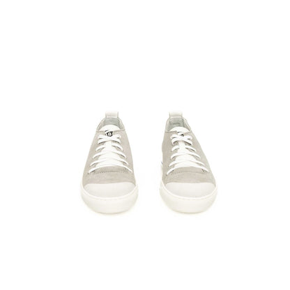 Cerruti 1881 Graues Rindsleder Herren Sneaker