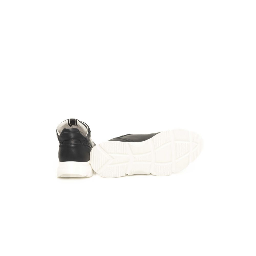 Cerruti 1881 Blaues Rindsleder Herren Sneaker