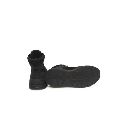 Cerruti 1881 Schwarzes Leder Herren Sneaker