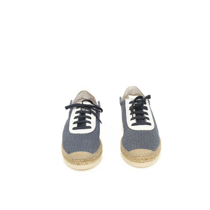 Cerruti 1881 Blaues Kalbsleder Herren Sneaker