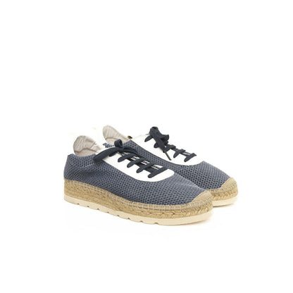 Cerruti 1881 Blaues Kalbsleder Herren Sneaker