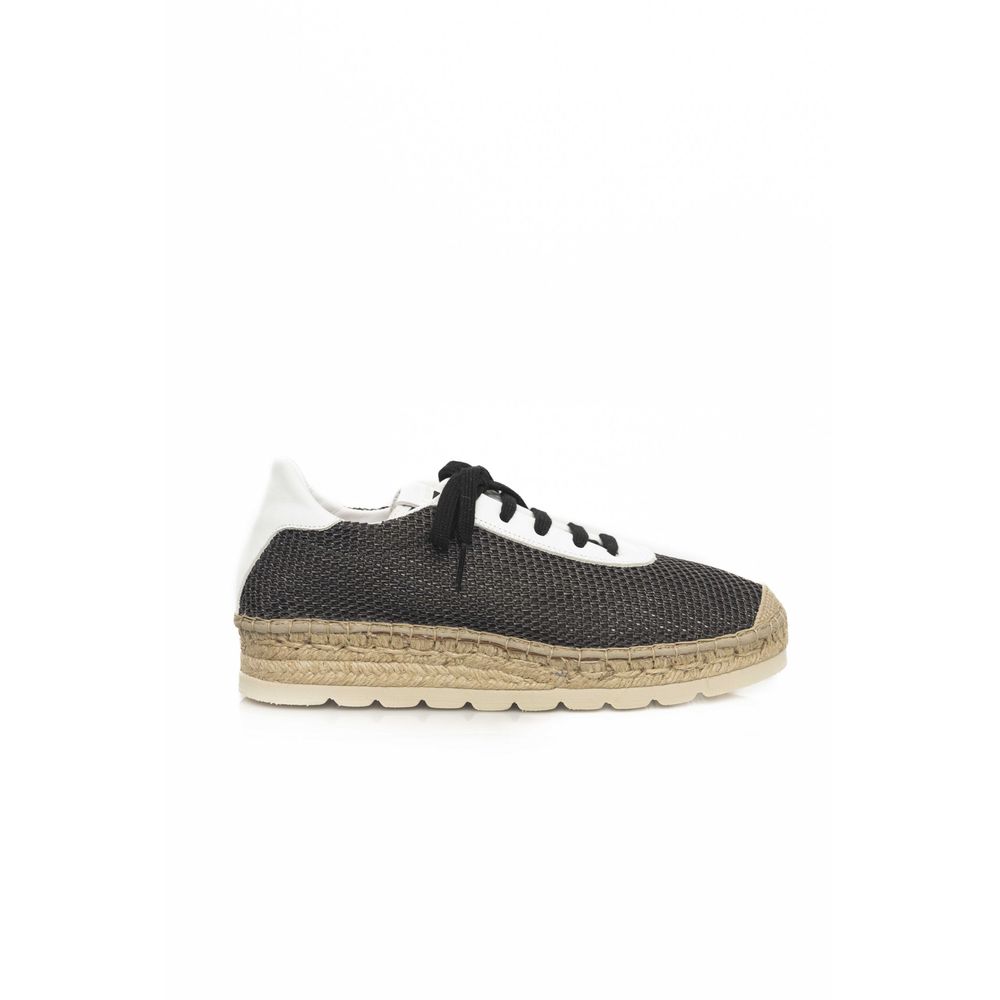 Cerruti 1881 Schwarzes Kalbsleder Herren Sneaker