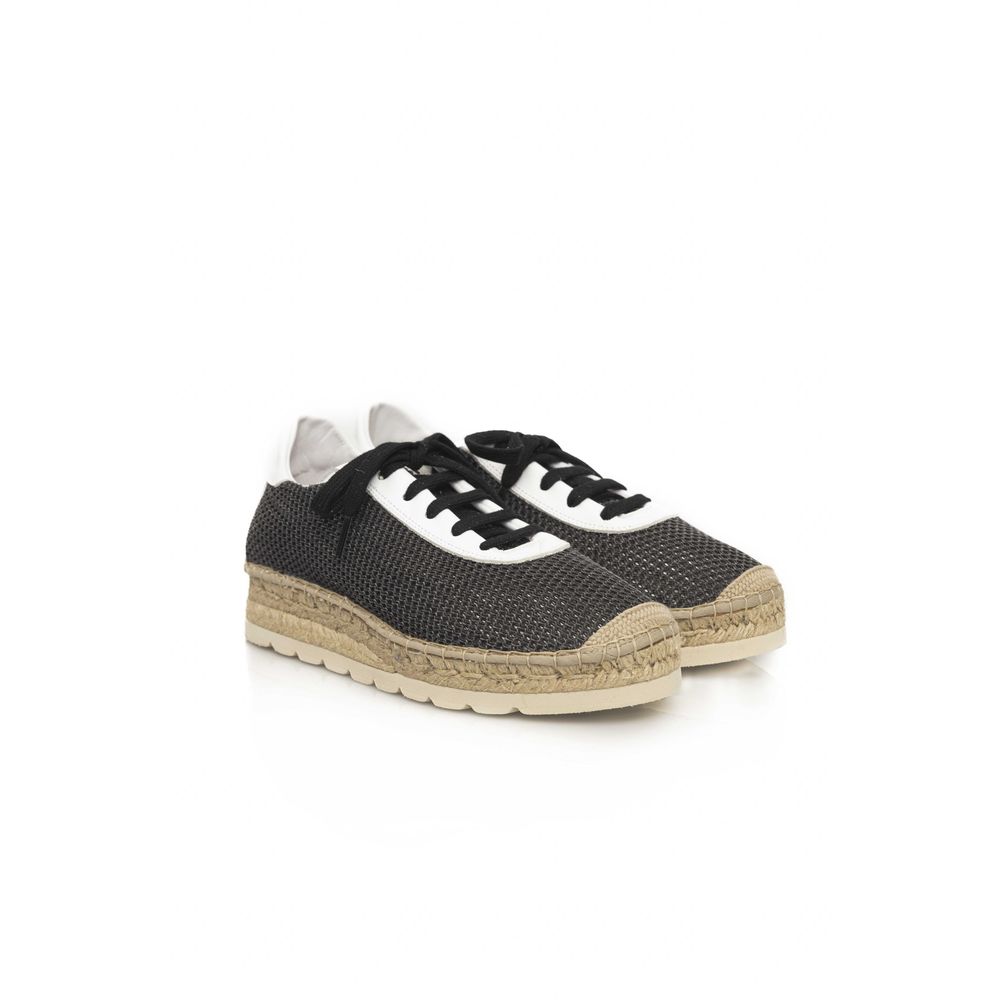 Cerruti 1881 Schwarzes Kalbsleder Herren Sneaker