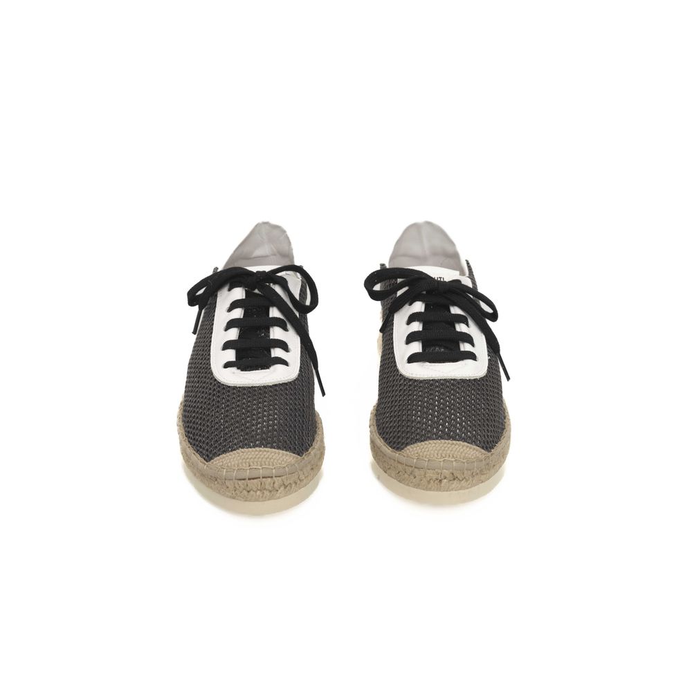 Cerruti 1881 Schwarzes Kalbsleder Herren Sneaker