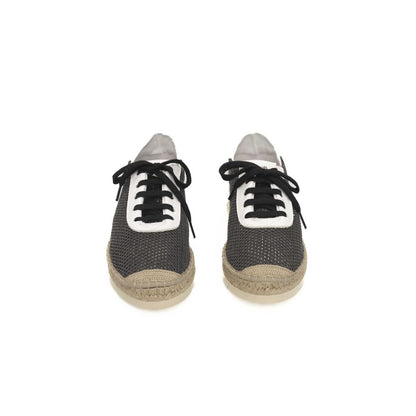 Cerruti 1881 Schwarzes Kalbsleder Herren Sneaker