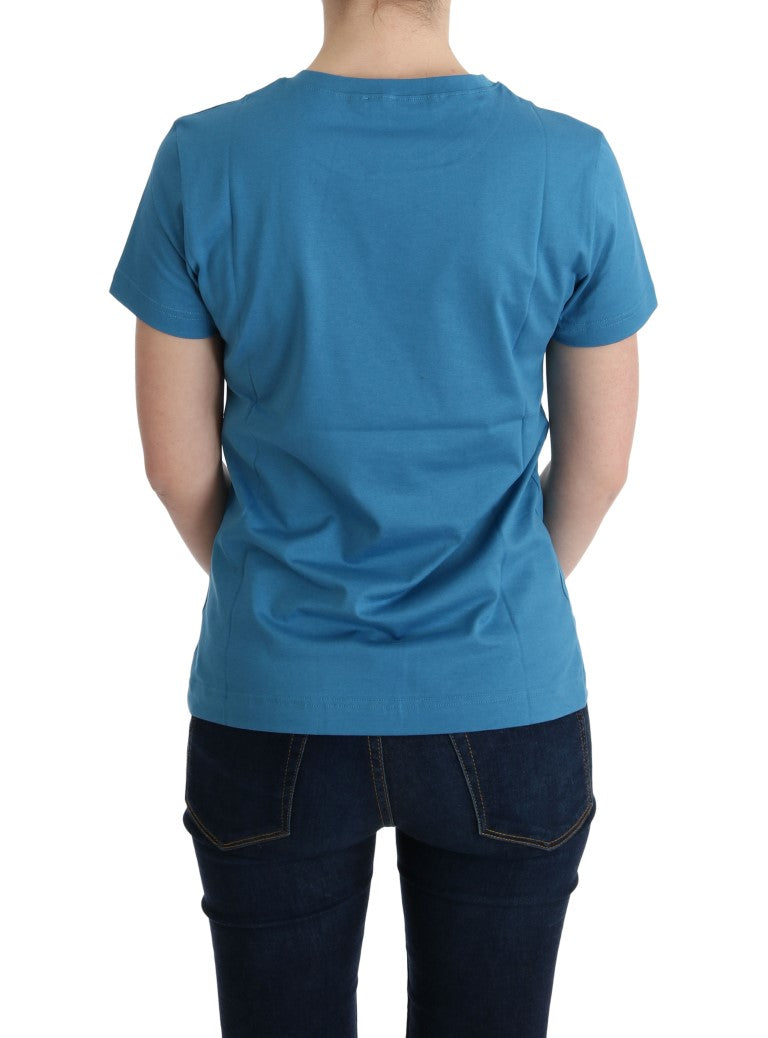 Dolce & Gabbana Blau Baumwolle 2017 Motiv T-Shirt