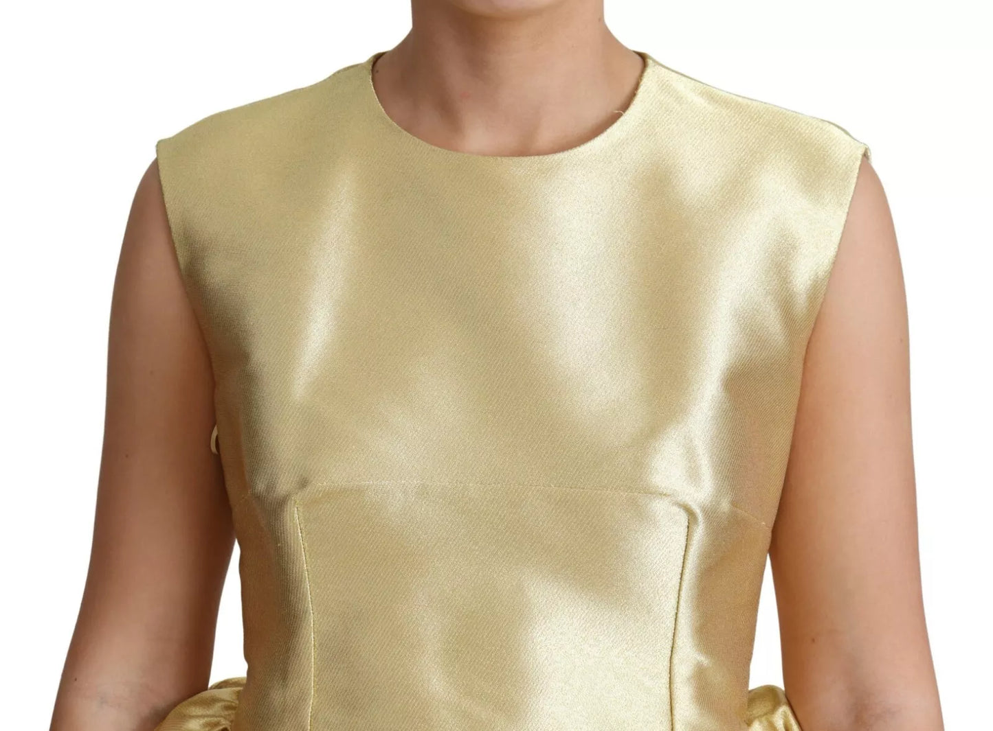 Dolce & Gabbana Rosa Spaghetti-Träger-Bodycon-Midikleid (Kopie)