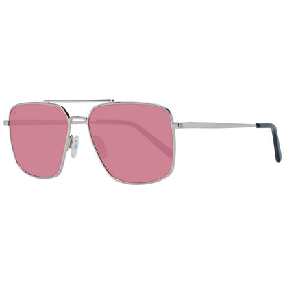 Serengeti Silberne Männer-Sonnenbrille