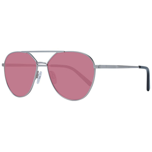 Serengeti Silberne Unisex-Sonnenbrille