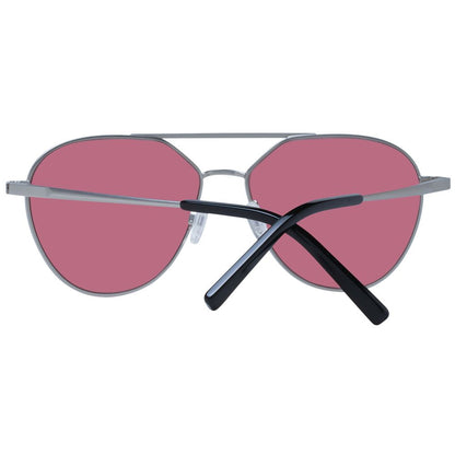 Serengeti Silberne Unisex-Sonnenbrille