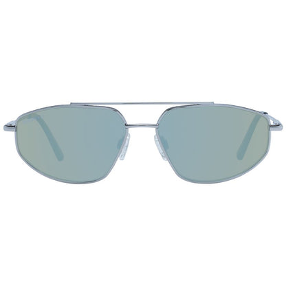 Serengeti Silberne Männer-Sonnenbrille