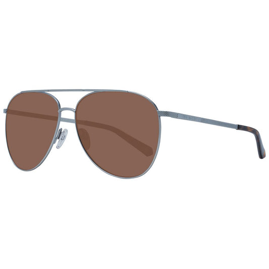 Ted Baker Silberne Männer-Sonnenbrille