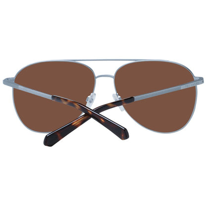 Ted Baker Silberne Männer-Sonnenbrille