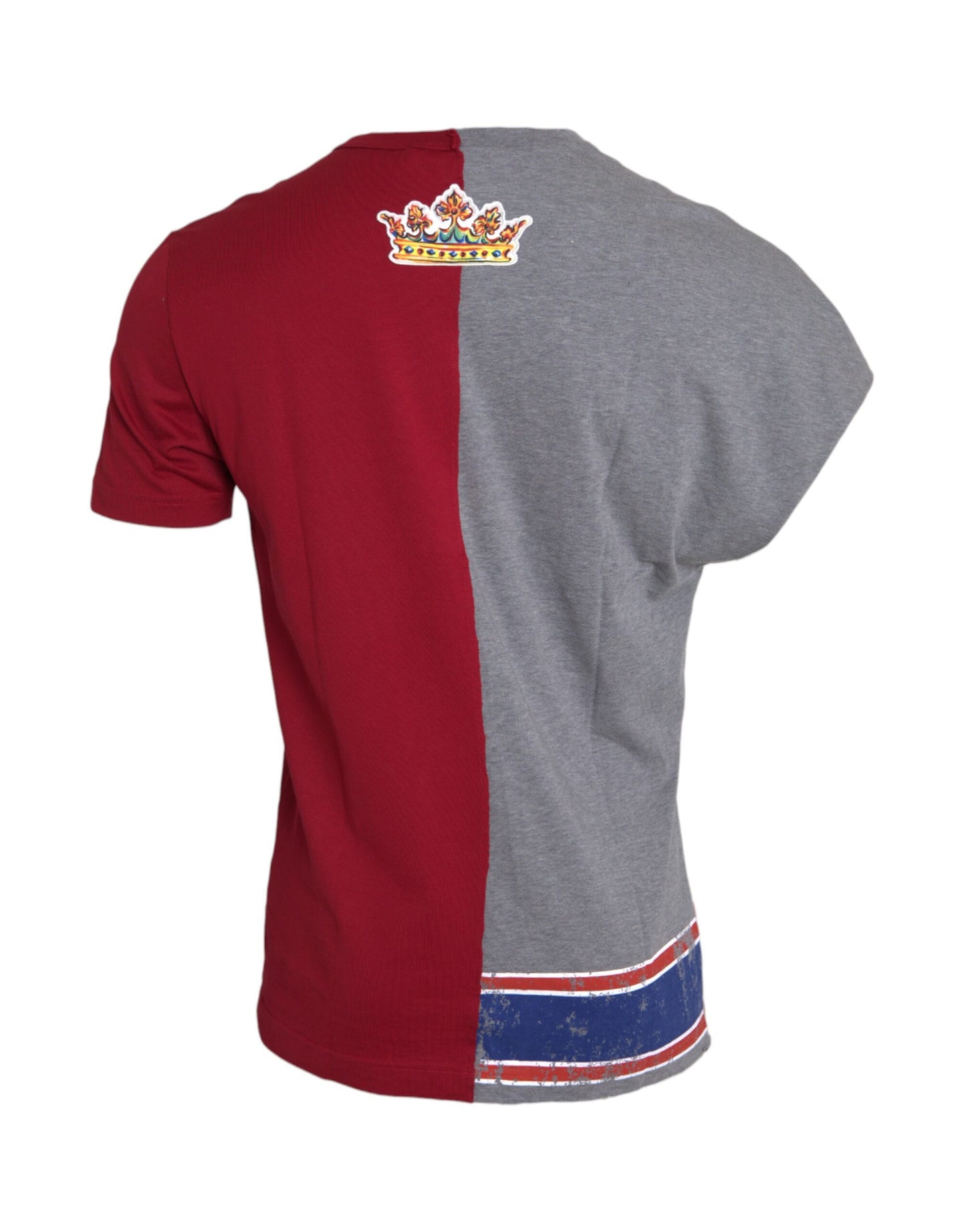 Dolce & Gabbana Multicolor-Grafik-T-Shirt mit kurzen Ärmeln