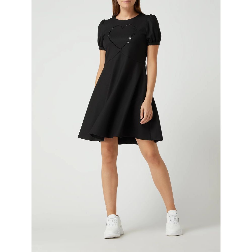 Love Moschino Black Wool Dress for Women