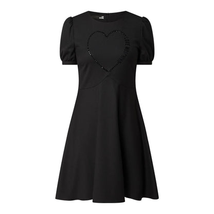 Love Moschino Black Wool Dress for Women