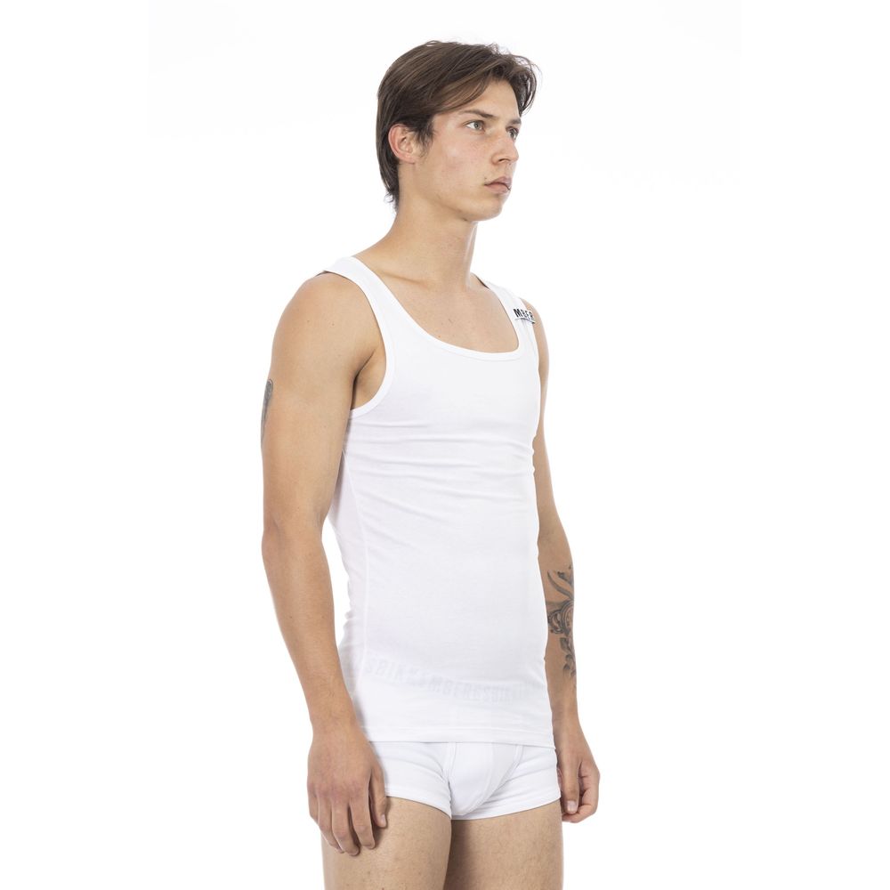 Bikkembergs T-shirt made of white cotton
