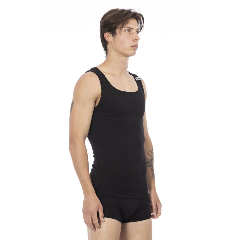 Bikkembergs Black cotton t-shirt