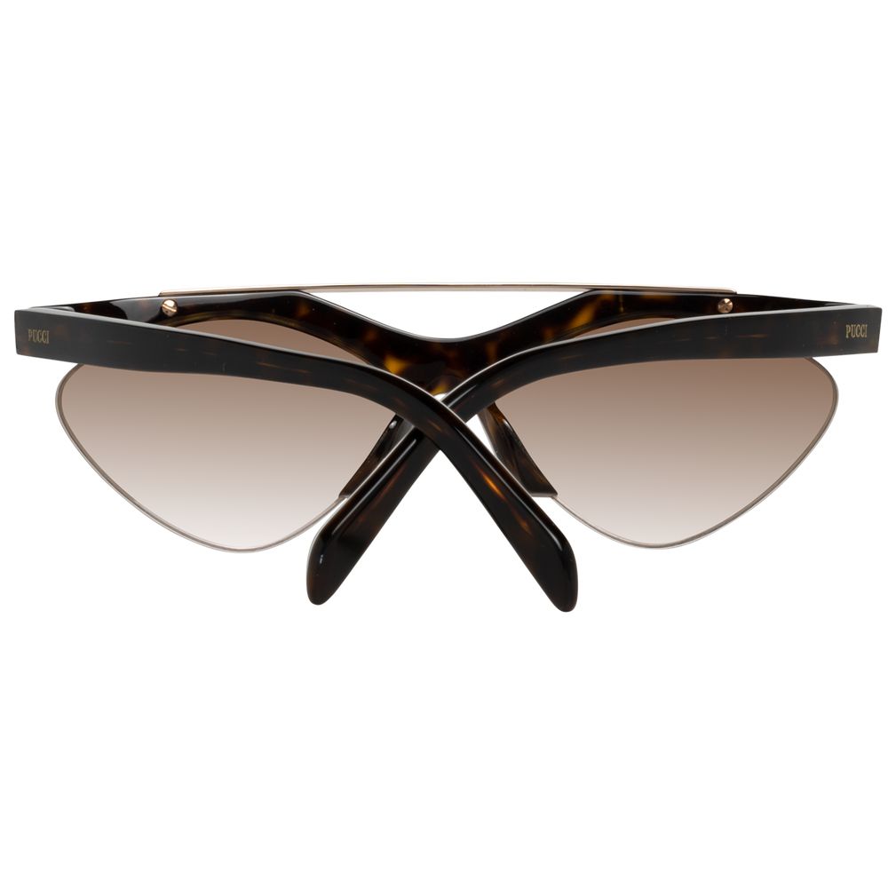 Emilio Pucci Braun Frauen Sonnenbrille