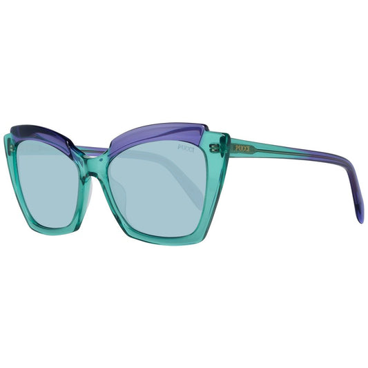 Emilio Pucci Grüne Frauen Sonnenbrille