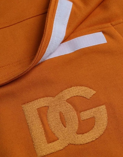 Dolce & Gabbana Orange Kapuzenpullover Pullover Sweater