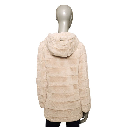 Baldinini Trend Beige Polyester Women's Coat