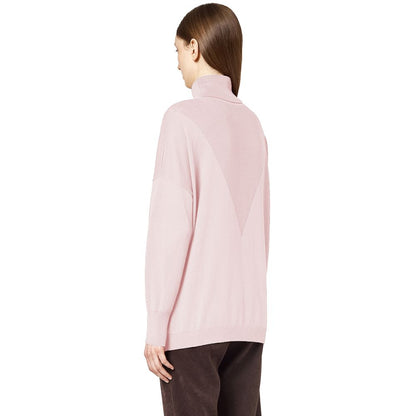 Alpha Studio Rosa Seidenpullover