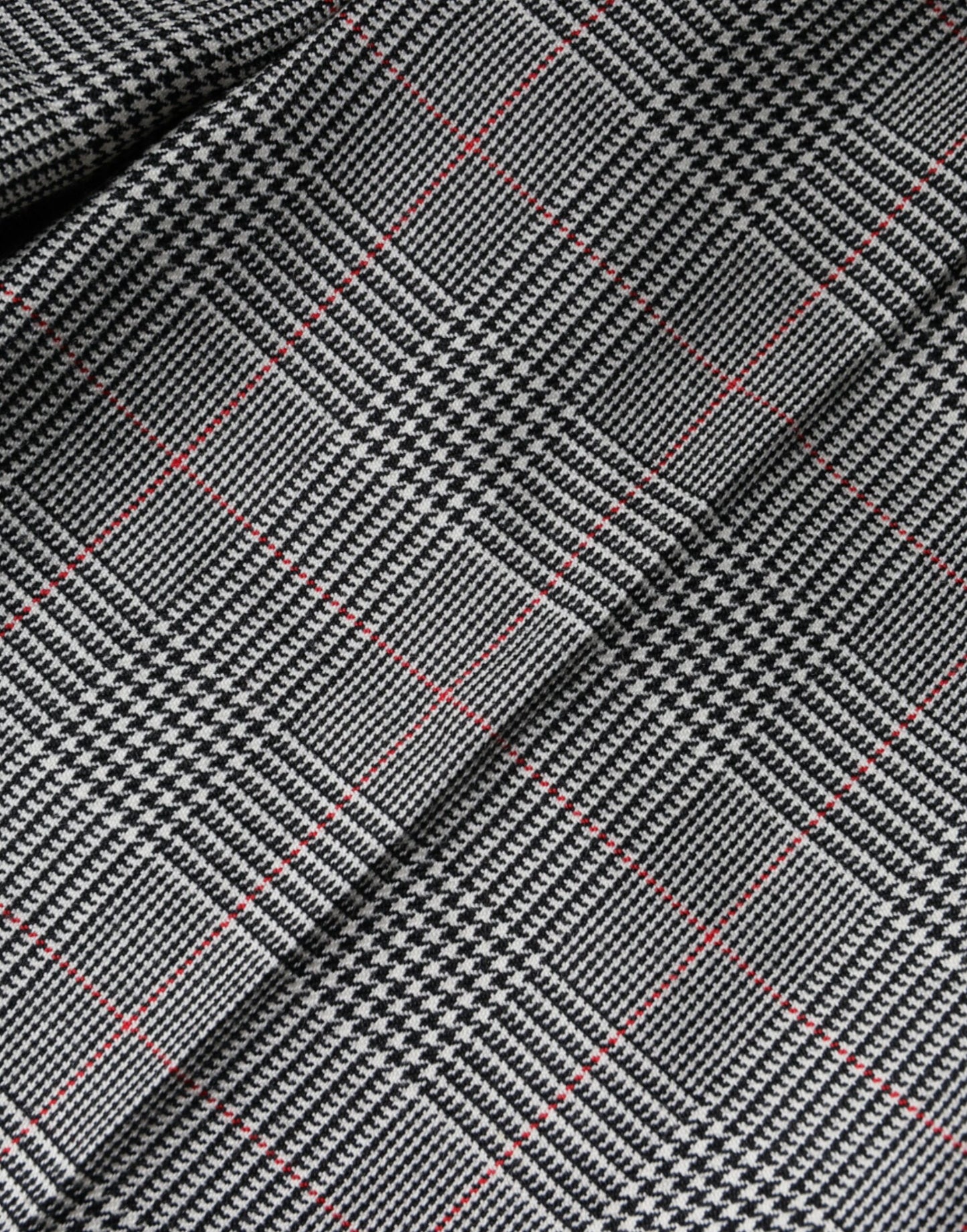 Dolce &amp; Gabbana Gray Plaid Wool Mid Waist Women Tapered Pants