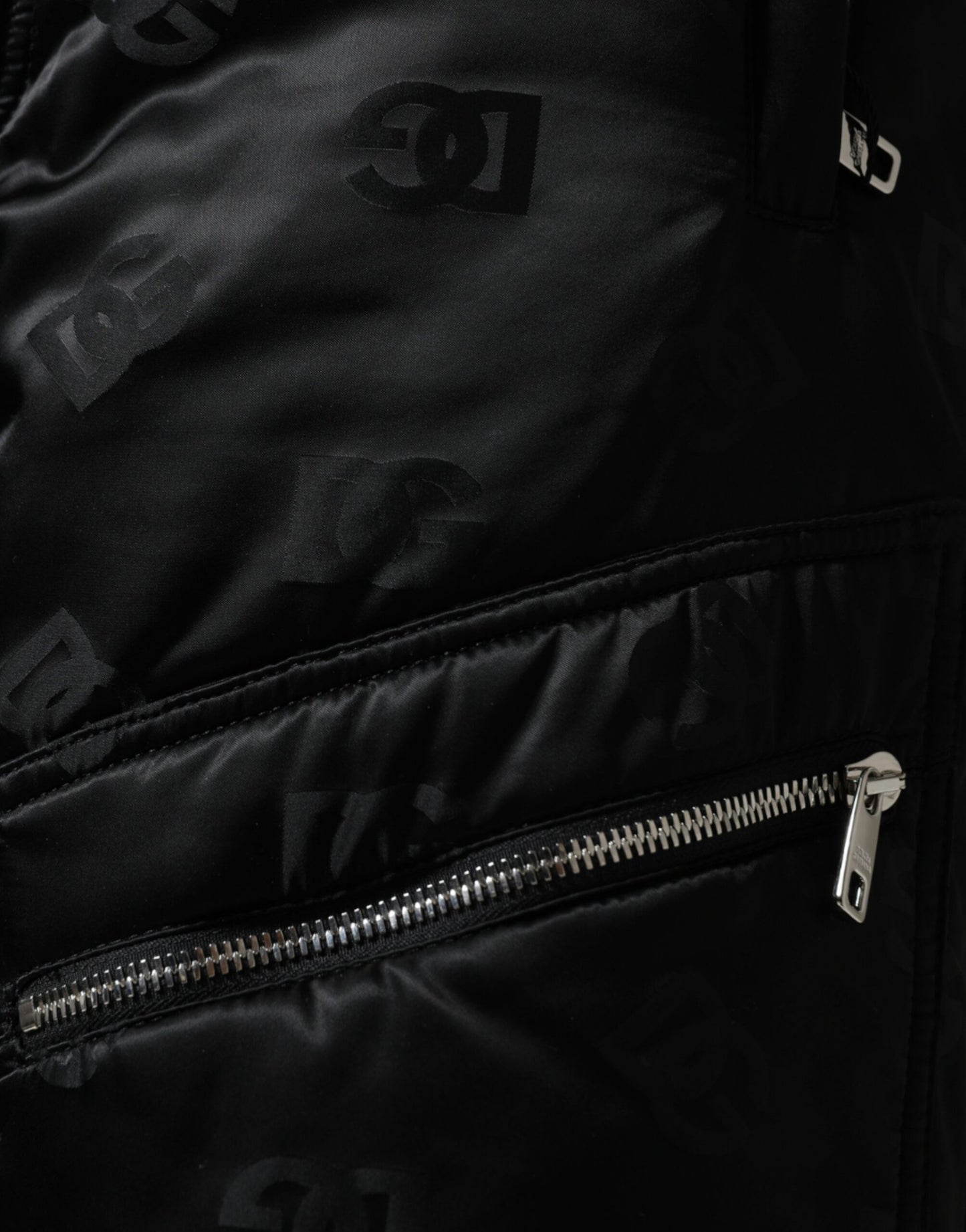 Dolce &amp; Gabbana Black Quilted High Waist Women Wide Leg Pants
