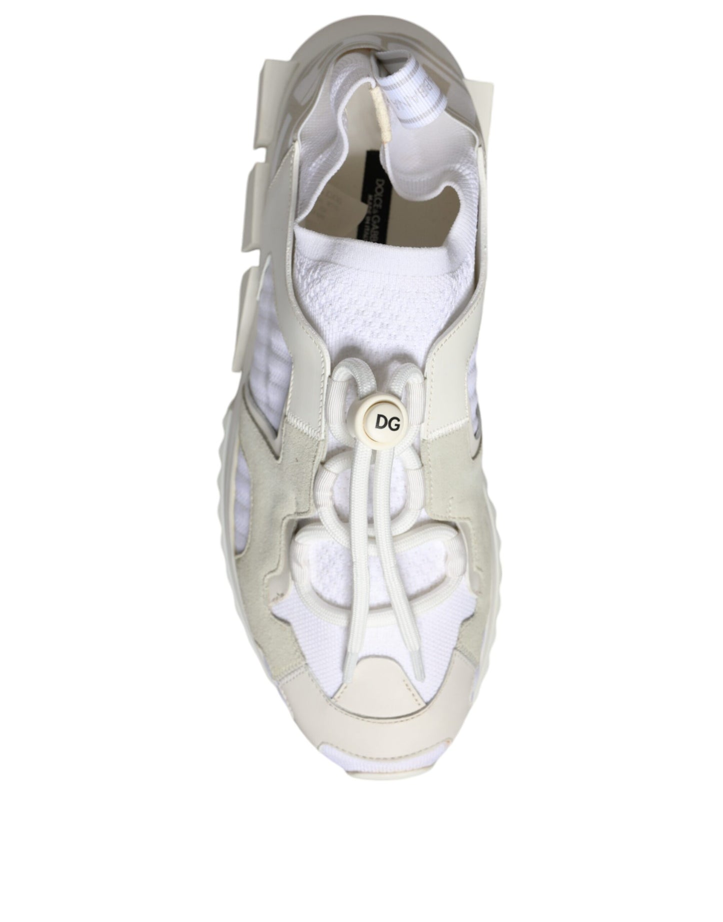 Dolce & Gabbana Weiß Mesh Sorrento Trekking Turnschuhe Schuhe