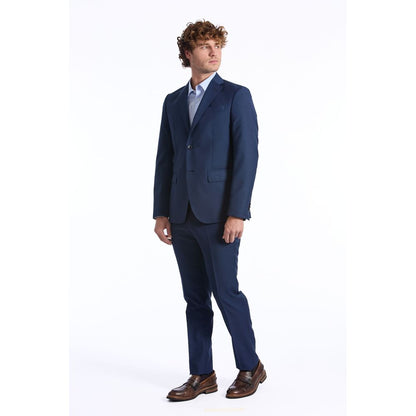 Baldinini Trend Blauer Wollblazer für Männer
